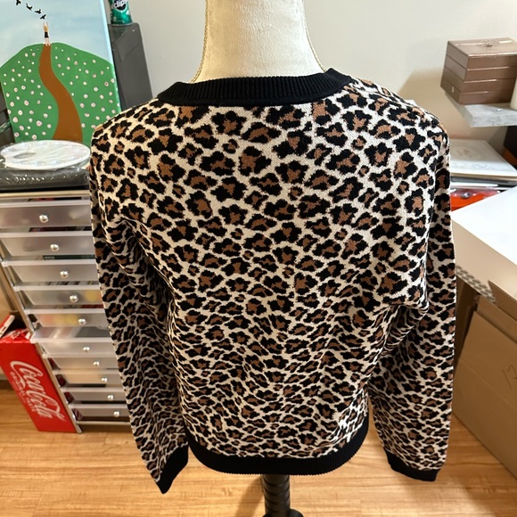 Diane Von furstenberg leopard sweater - Picture 4 of 8